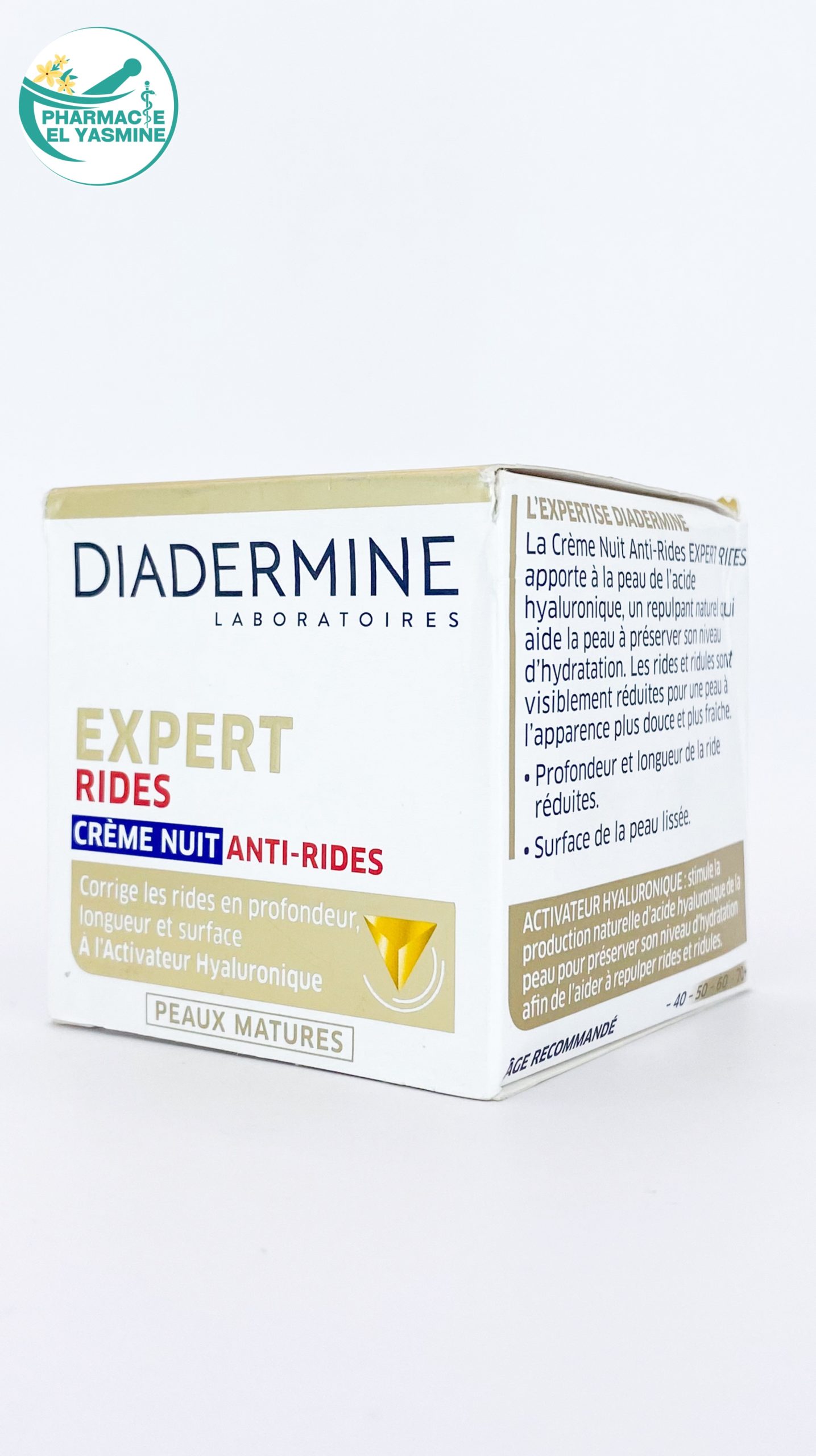 photo-output DIADERMINE Crème Nuit Anti-Rides Expert Rides – Image 1