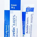 Acretin 0.025% cream 30g