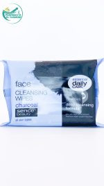 Sence Beauty Daily Care Charcoal lingette nettoyante X25